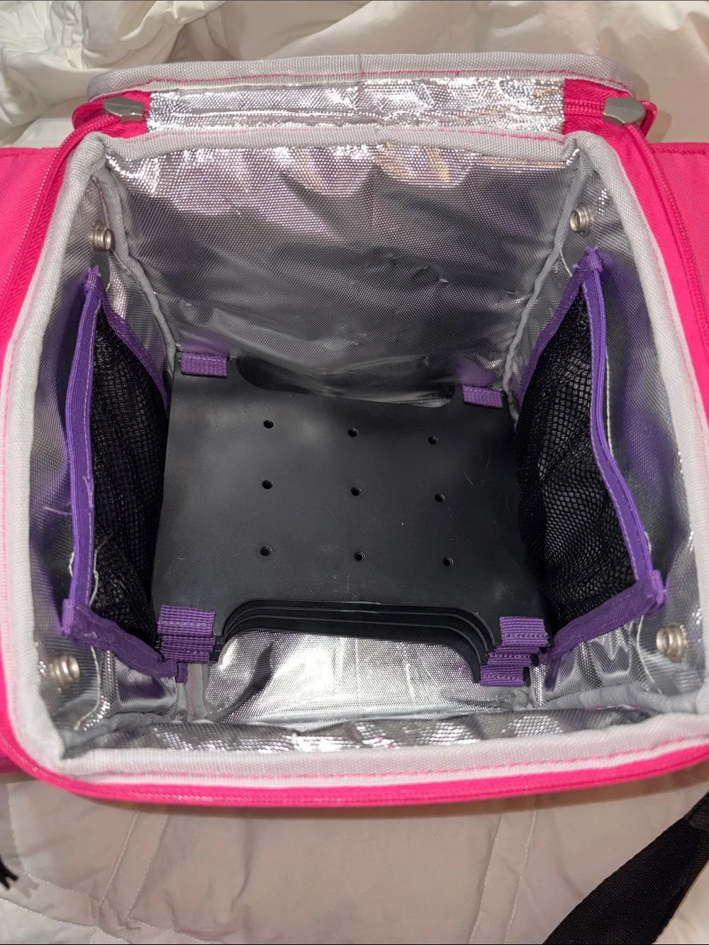 Six Pack Fitness Innovator Insulated Cooler Bag Black Meal Prep Management
